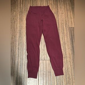 Lululemon Align Joggers. Size 2. Burgundy